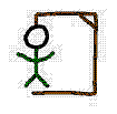 Pixel illustration of the Urdu hangman game Phansi Ghar